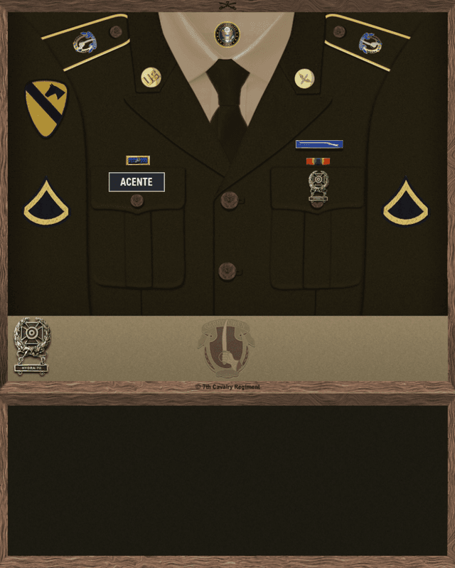 Cody Acente uniform