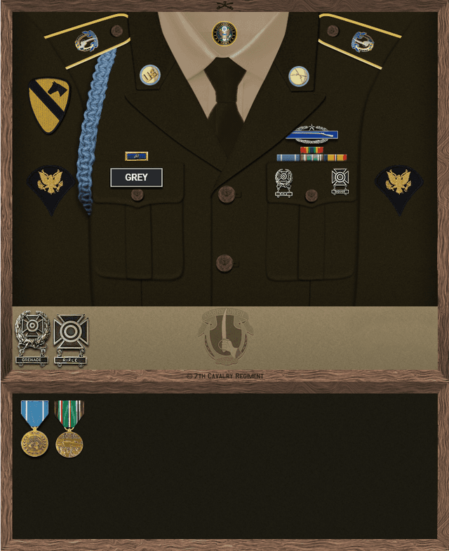 Joshua Grey uniform