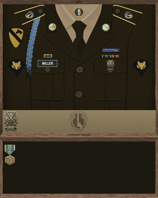 Robert Thomas Miller uniform
