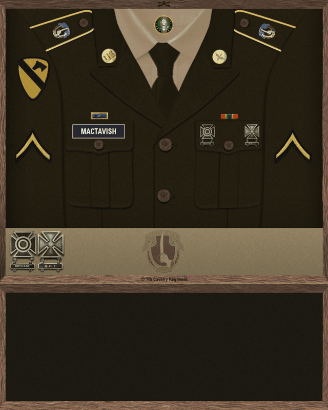 Rain MacTavish uniform