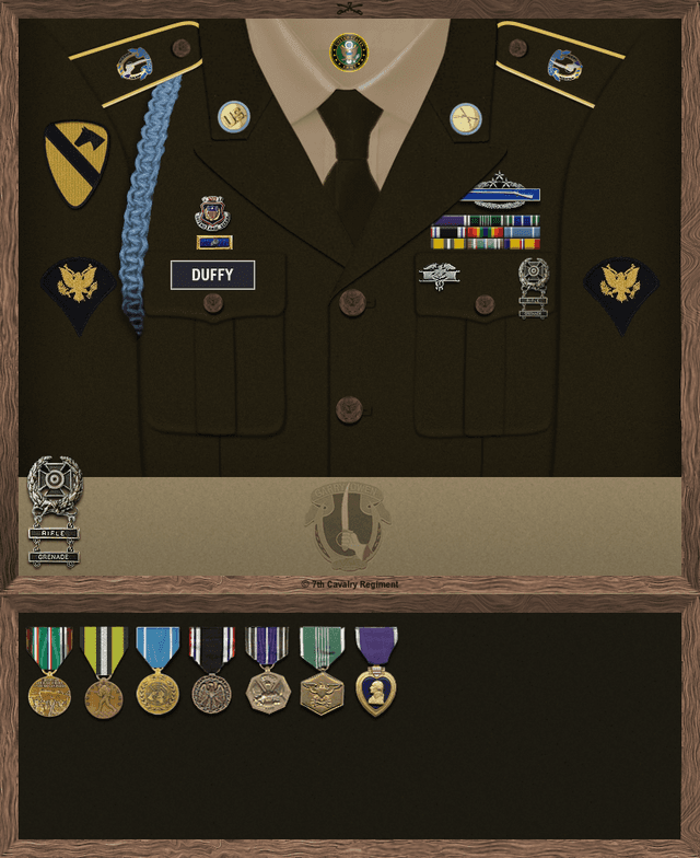 Christopher Duffy uniform