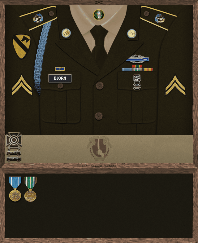 Kyle Bjorn uniform