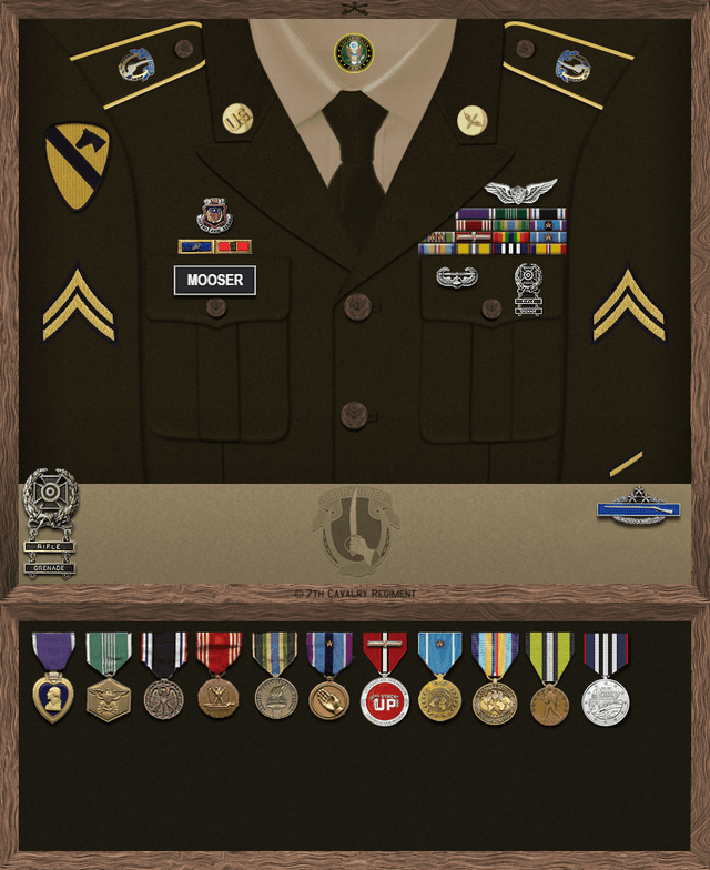 Gabriel Mooser uniform