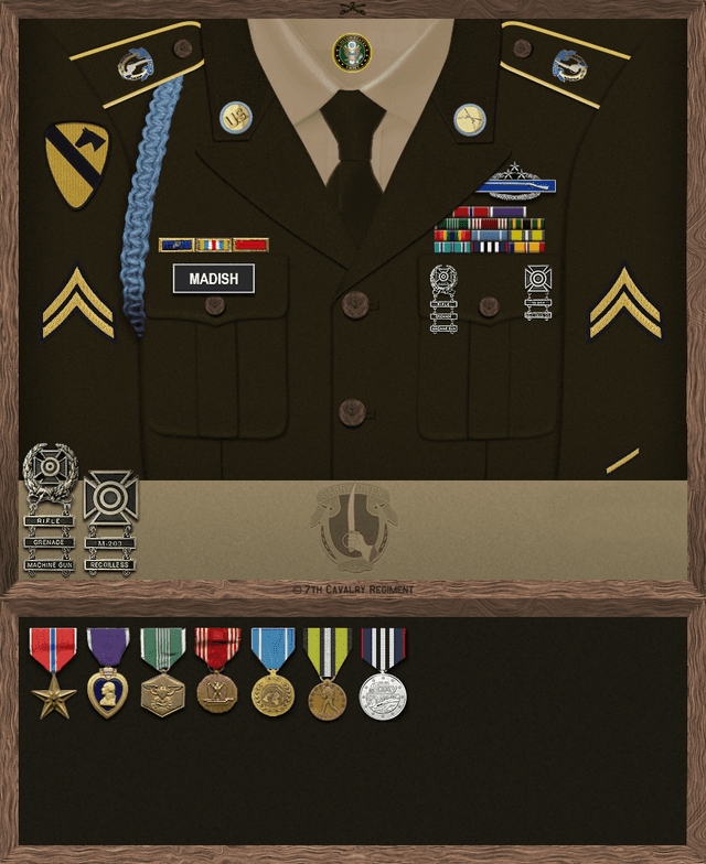 Xander Madish uniform