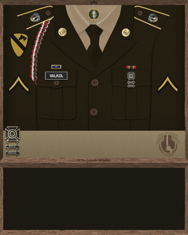 Jake Valkol uniform