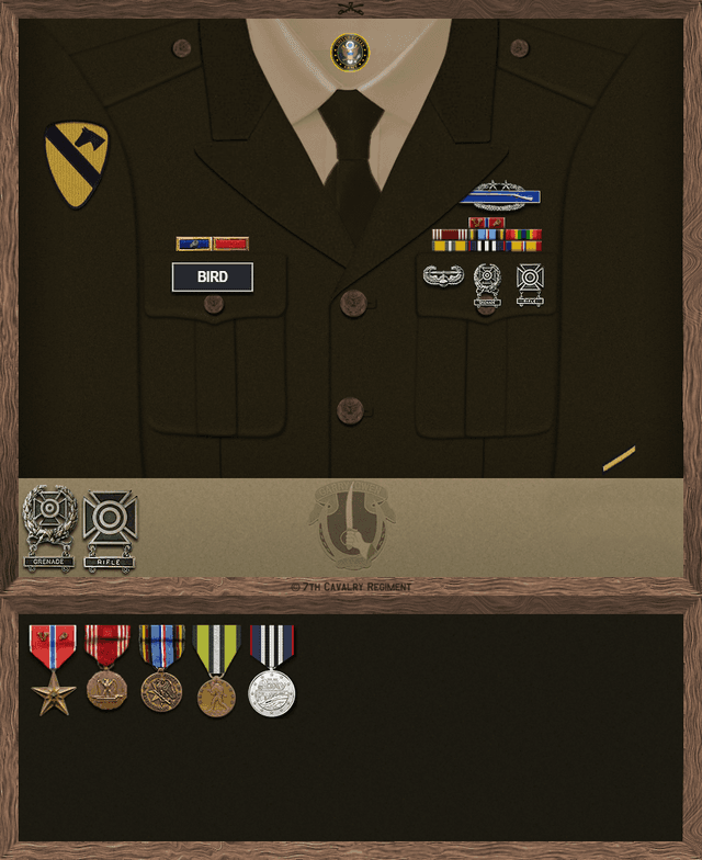 Xavier Bird uniform