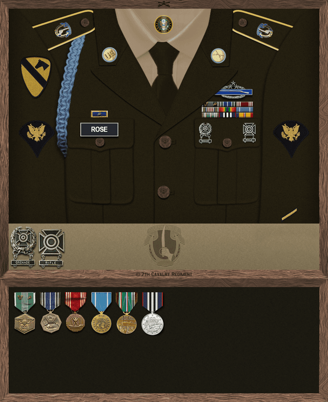 Michael James Rose uniform