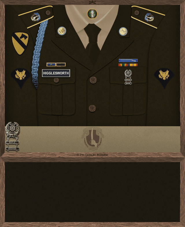 Robert Higglesworth uniform