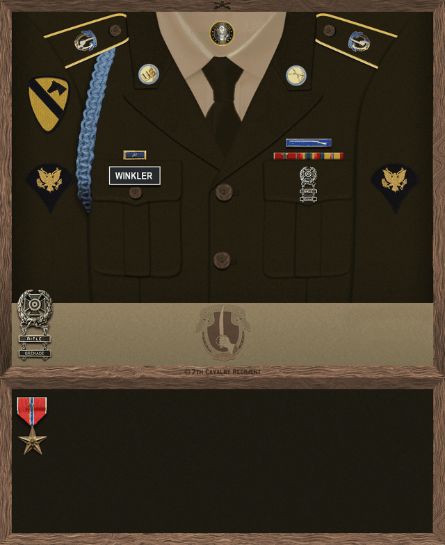 Matthew Winkler uniform