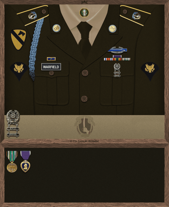 Gio Warfield uniform