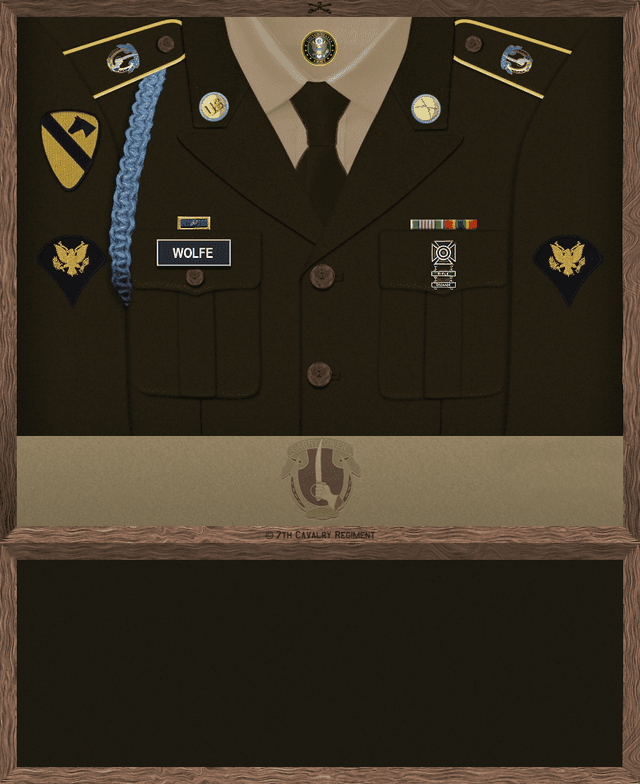 Rick Wolfe uniform