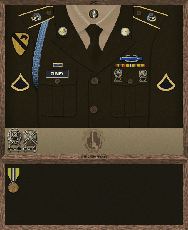 John Gumpy uniform