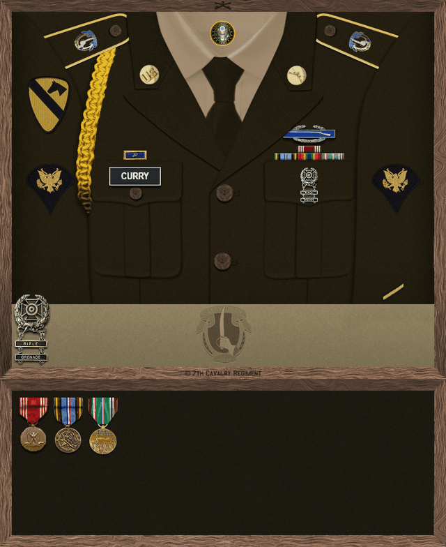 Paul Curry uniform