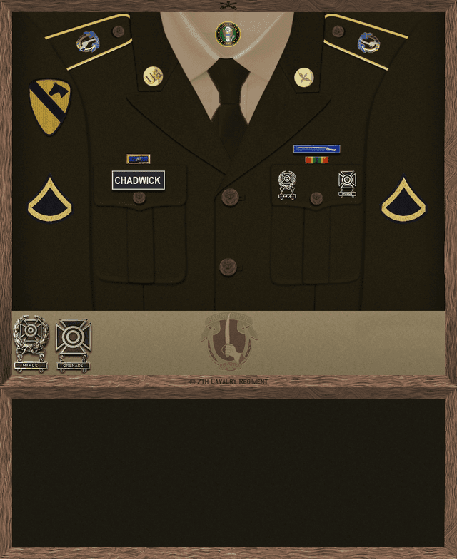 David Chadwick uniform