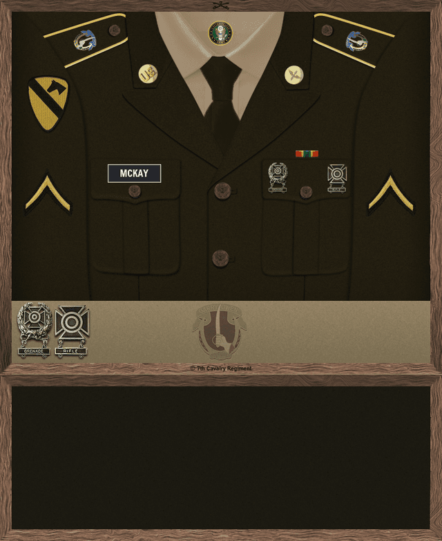 Wade McKay uniform