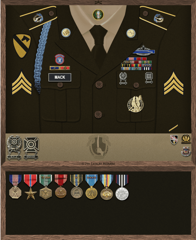 Andrew Mack uniform