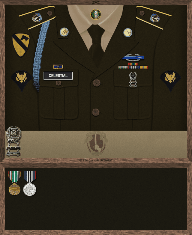 Louis Celestial uniform