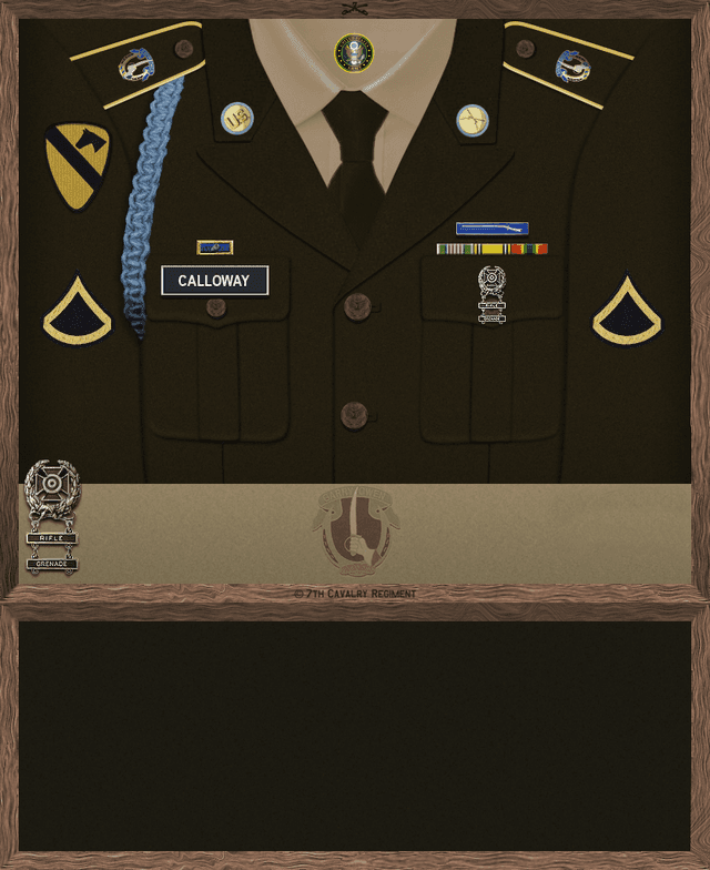 Simon Calloway uniform
