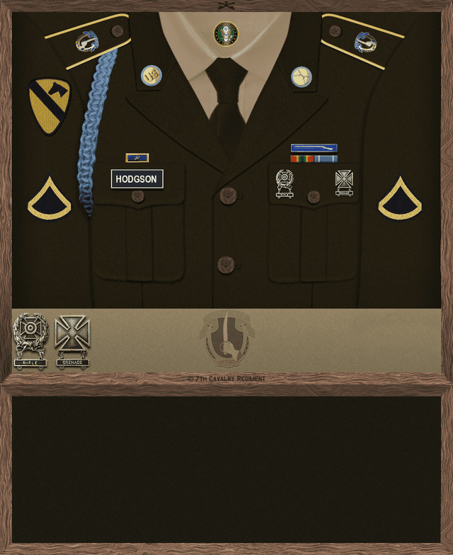 Gaz Hodgson uniform