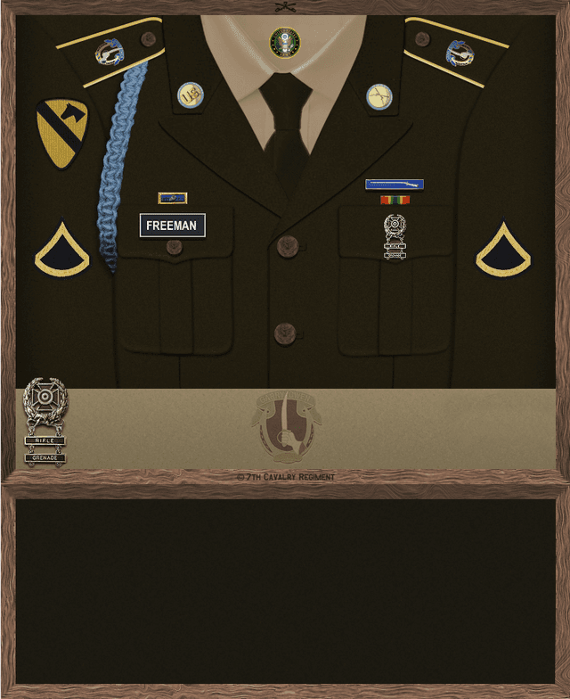 Curtis Freeman uniform