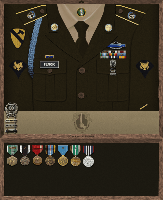 Johnathan Fenrir uniform
