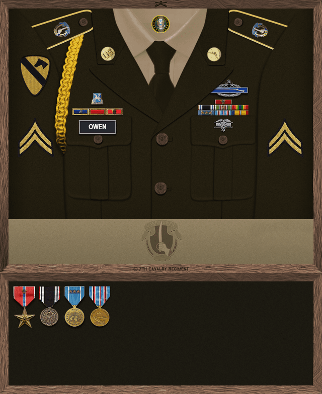 Peter Owen uniform