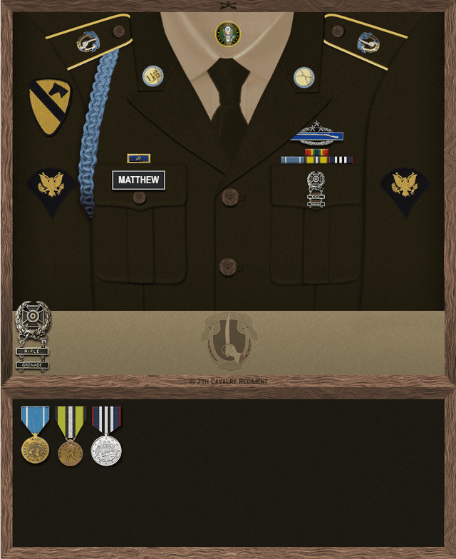Williams Matthew uniform