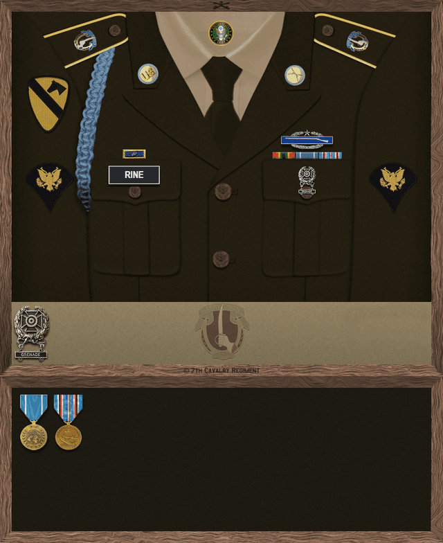 Trevor Rine uniform