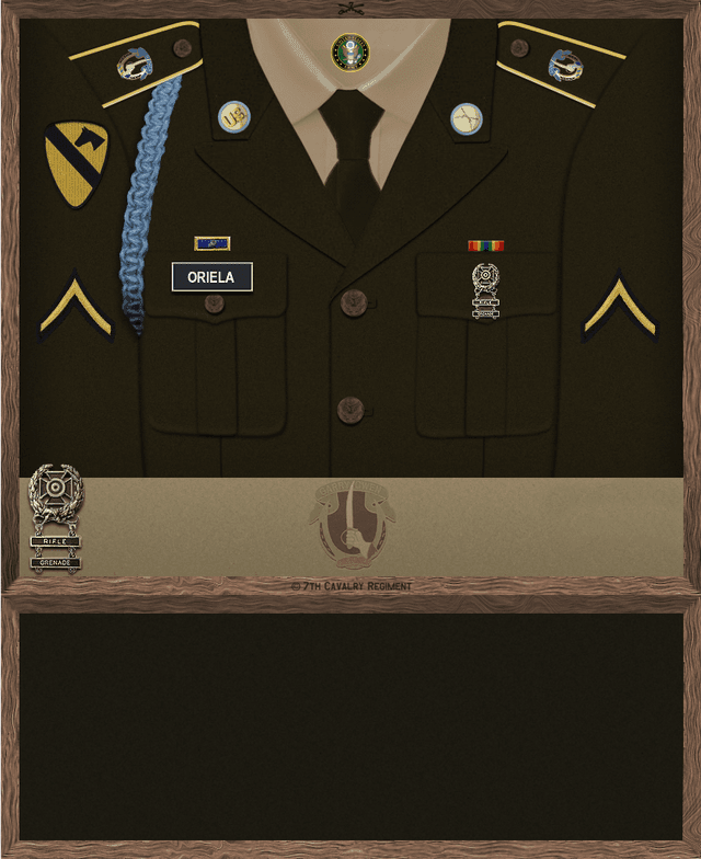 Jay Oriela uniform