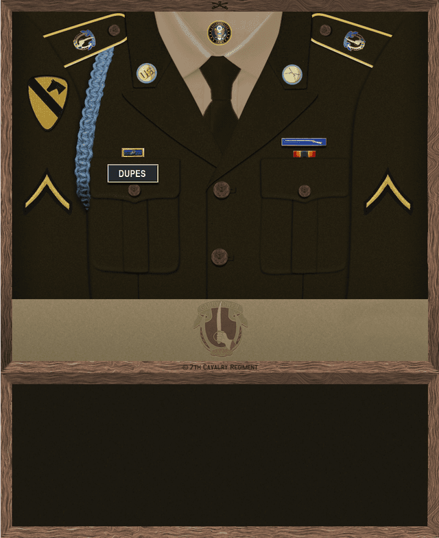 Mike Dupes uniform