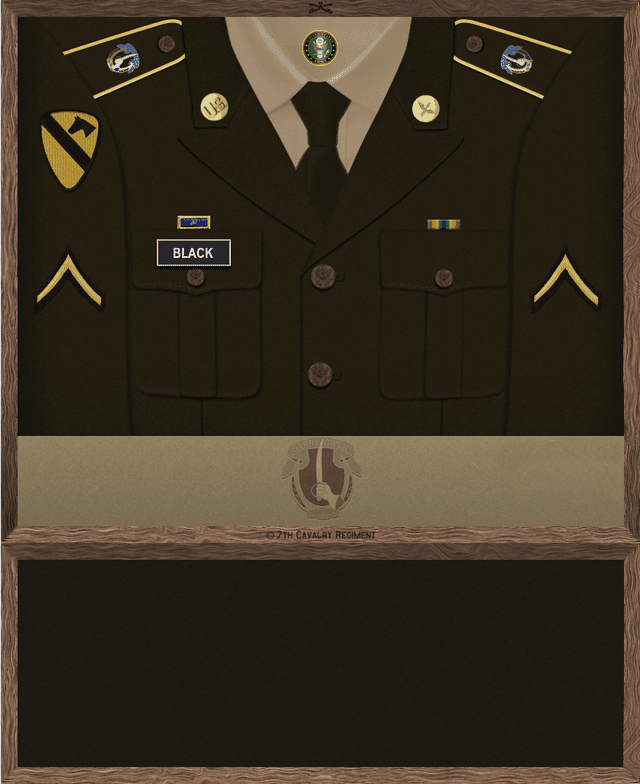 Zackery Black uniform