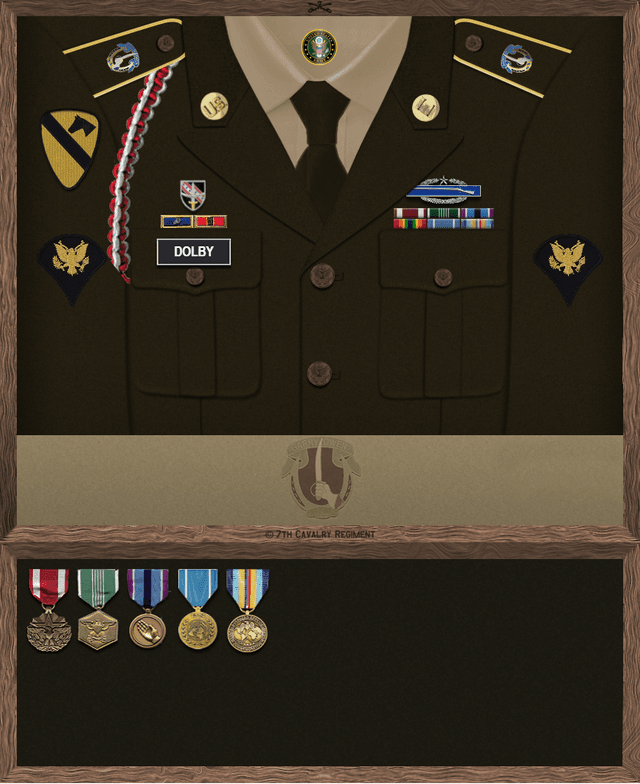 Will Dolby uniform