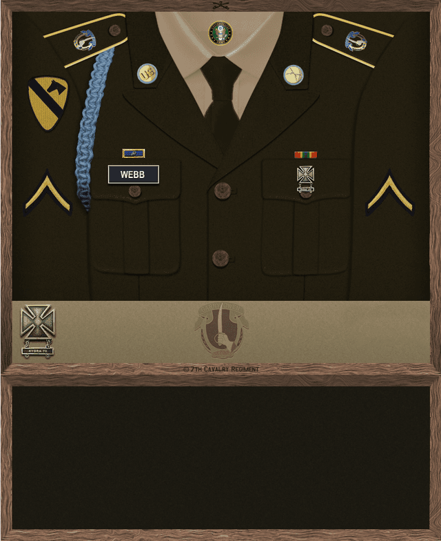 Billy Webb uniform
