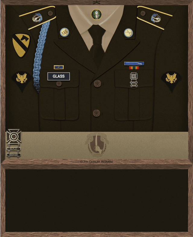 Arthur Glass uniform