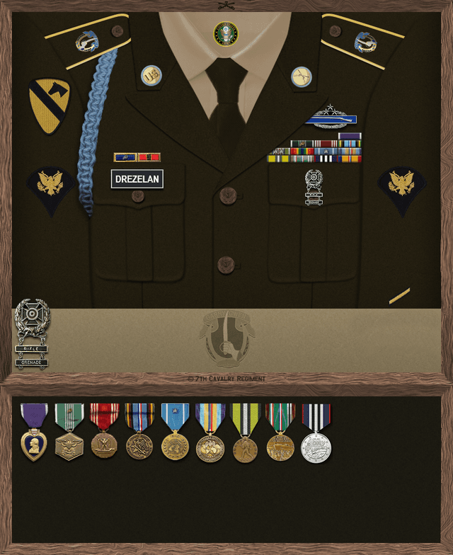 Octavian Drezelan uniform