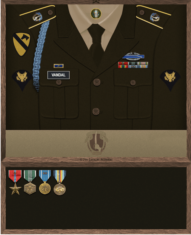 Tim Vandal uniform