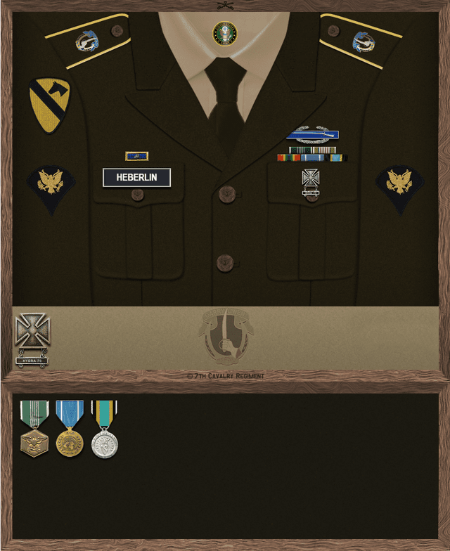 Albert Heberlin uniform