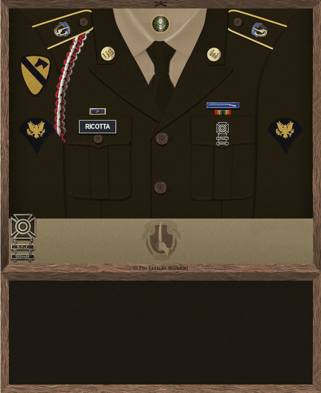 Ronald Ricotta uniform
