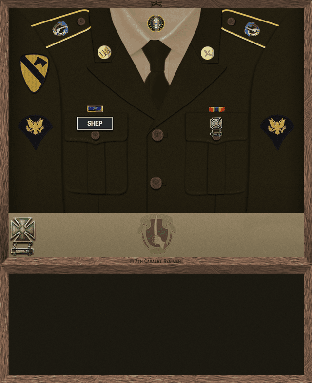 John Shep uniform