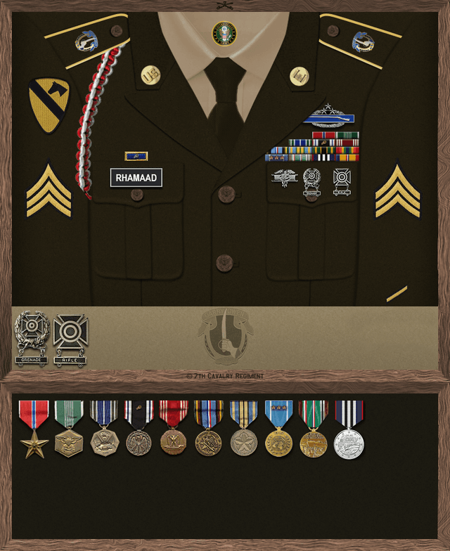 Kutter Rhamaad uniform