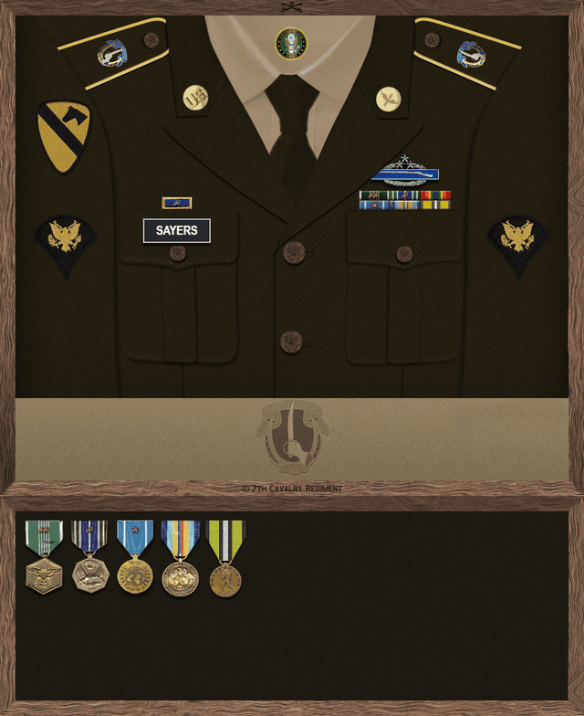 Liam Sayers uniform