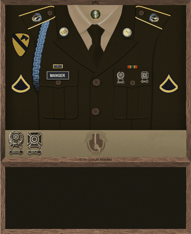 Ronan Manger uniform