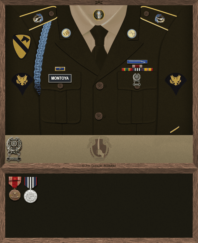 David James Montoya uniform
