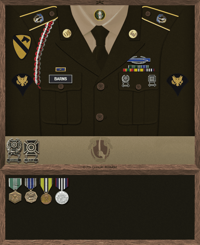 Randy Barns uniform