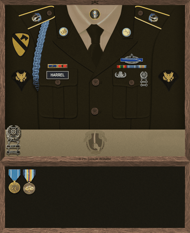 Rick Harrel uniform