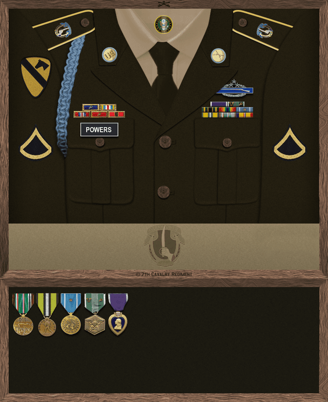 Steven Powers uniform