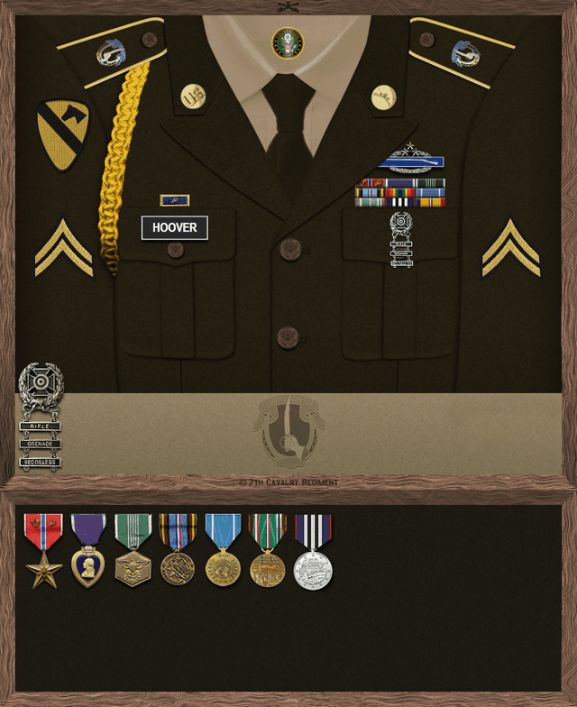 Timothy Hoover uniform