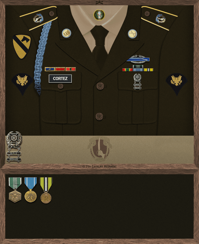 Ruben Cortez uniform