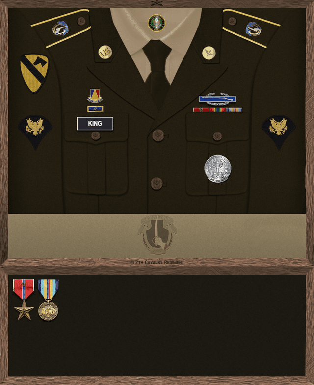 Matt James King uniform