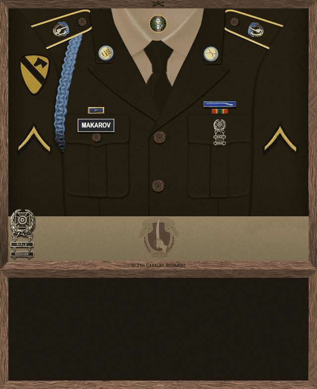 Artyom Makarov uniform